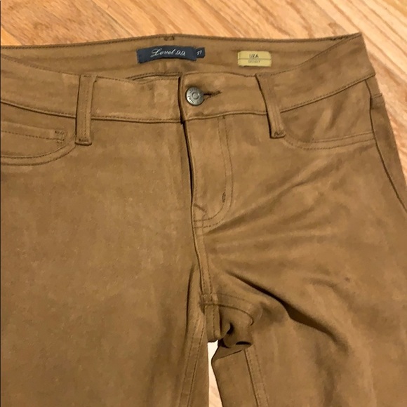 Level 99 Microsuede Skinny Pant - Picture 6 of 7